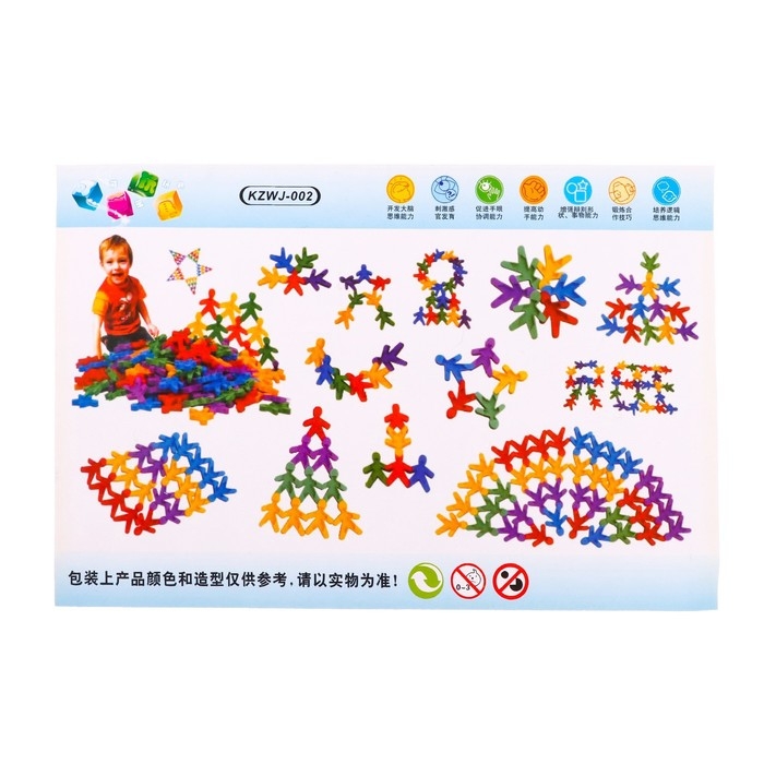 Конструктор обучающий &laquo;Забавные человечки&raquo;