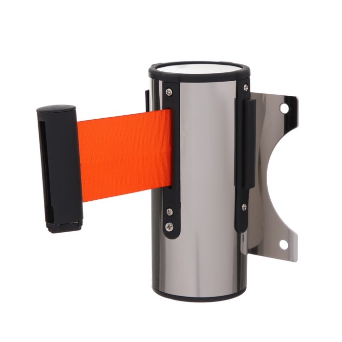 Настенный блок с вытяжной лентой-280см, оранжевый, высота-13,5см, ширина 11см Настенный блок с вытяжной лентой-280см, оранжевый, высота-13,5см, ширина 11см