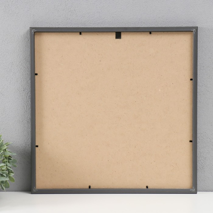 Фоторамка пластик "МИРАМ" 40х40 см, 641877-44, чёрный (пластиковый экран)