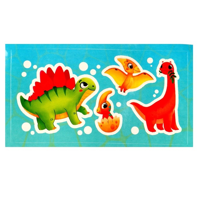 Игрушка-сюрприз &laquo;Дино Мяк-жмяк&raquo;, с наклейками, МИКС