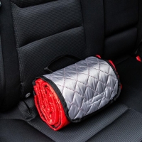 Коврик туристический автомобильный, 150&times;110 см, серый