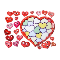 Пазл «Сердечки-валентинки» Пазл «Сердечки-валентинки»