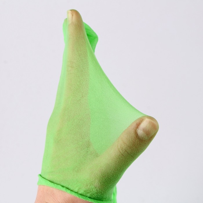 Капрон для кукол и цветов, набор 4 шт., размер 1 шт. &mdash; 45 &times; 6 см, цвет зелёный