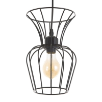 Светильник BayerLux "Фрейя" Е27 40Вт черный 16х16х23-123см