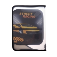 Папка для труда А4, 325 х 230 х 25 мм, молния вокруг, откидная планка, пластиковая, ПТР-1, Calligrata "Тачка" Папка для труда А4, 325 х 230 х 25 мм, молния вокруг, откидная планка, пластиковая, ПТР-1, Calligrata "Тачка"