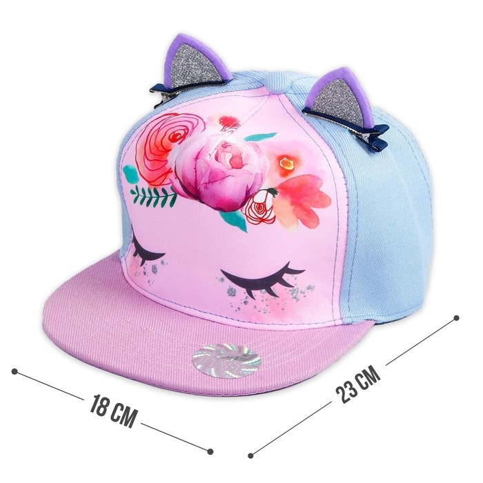 Кепка детская для девочки &laquo;Прекрасный пони&raquo;, р-р. 52-54 см