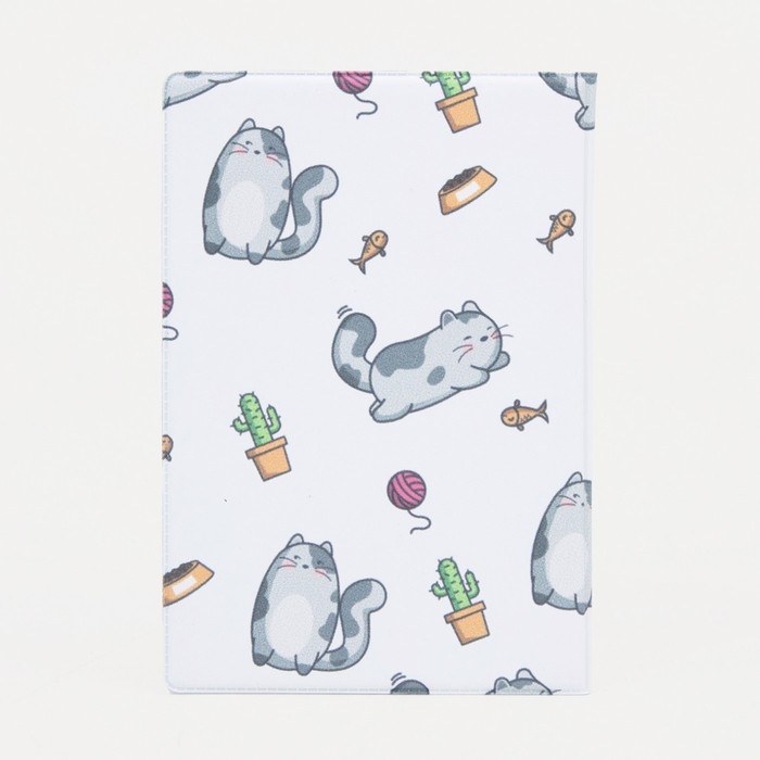 Обложка для паспорта, цвет белый