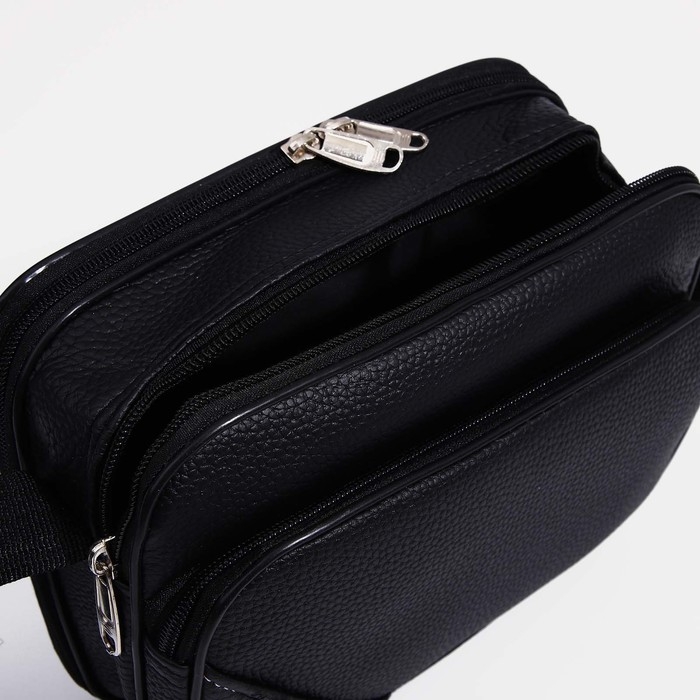 Сумка мужская, цвет чёрный