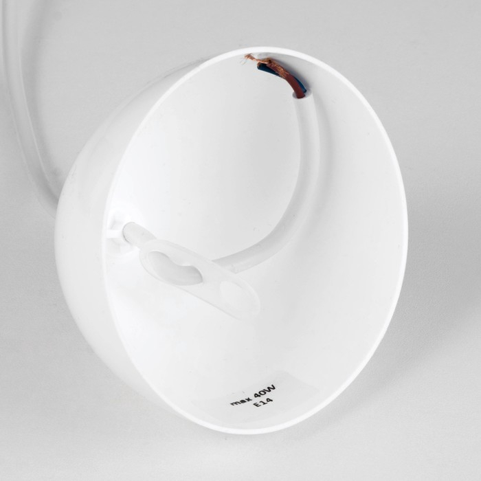 Светильник BayerLux "Локи" 1x40Вт E27 белый