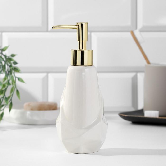 Дозатор для жидкого мыла &laquo;Белый&raquo;, 250 мл.