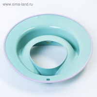 Детская накладка - сиденье на унитаз, цвет бирюзовый