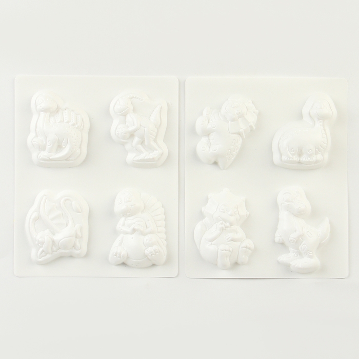 Магниты из гипса &laquo;Динозаврики&raquo;