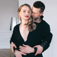 Серьги с жемчугом &laquo;Дорожка&raquo; на увеличение, цвет белый в золоте