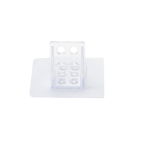 Полкодержатель с клейкой поверхностью ТУНДРА, прозрачный, набор 8 шт. Полкодержатель с клейкой поверхностью ТУНДРА, прозрачный, набор 8 шт.