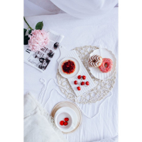 Блюдо фарфоровое для подачи Magistro &laquo;Гриль Бланш&raquo;, 35,5&times;14 см, цвет белый