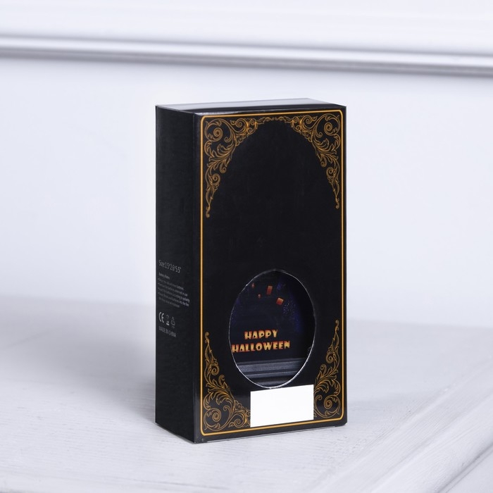 Светодиодная фигура &laquo;Фонарь с замком&raquo; 6 &times; 13 &times; 4 см, пластик, батарейки AG13х3 (нет в комплекте), свечение тёплое белое