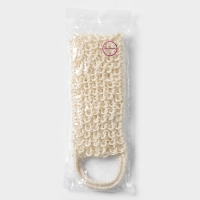 Мочалка-лента для тела натуральная Доляна, 58&times;11 см