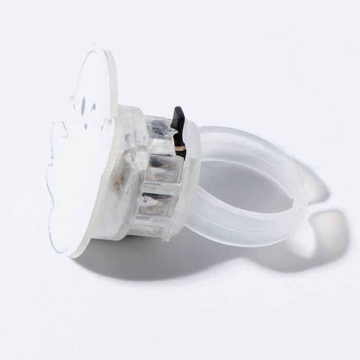 Кольцо детское с огоньком на Хэллоуин, МИКС, безразмерное. Кольцо детское с огоньком на Хэллоуин, МИКС, безразмерное.