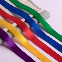 Набор атласных лент &laquo;Радуга&raquo;, 5 шт, размер 1 ленты: 20 мм &times; 23 &plusmn; 1 м