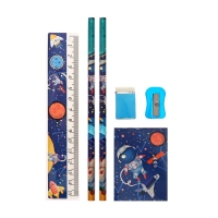 Набор настольный канцелярский, 6 предметов, Calligrata "Космос" Набор настольный канцелярский, 6 предметов, Calligrata "Космос"