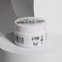 Гель-пластилин для дизайна ногтей, &laquo;KOMBI&raquo;, 3-х фазный, 15мл, LED/UV, цвет белый/полупрозрачный (002)