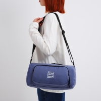 Сумка молодёжная на молнии, цвет синий Сумка молодёжная на молнии, цвет синий