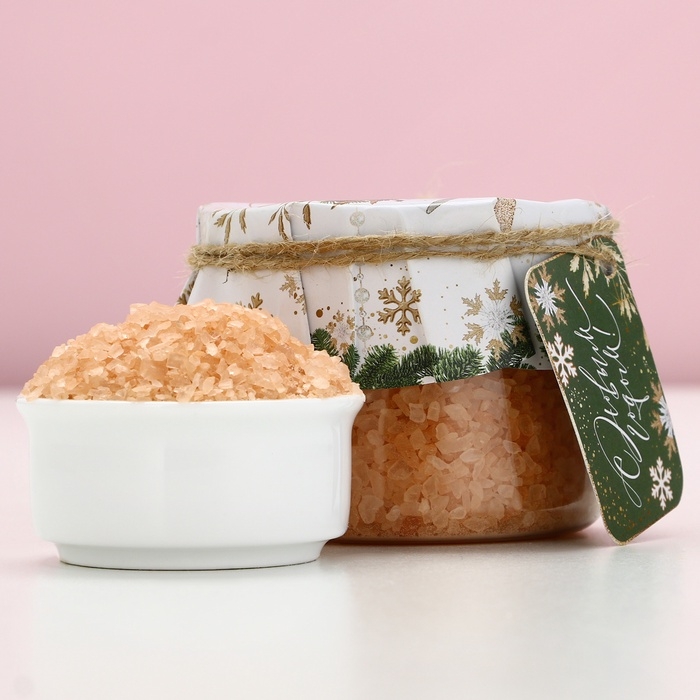 Соль для ванны «Время волшебства», 300 г, аромат миндаля, Новый Год Соль для ванны «Время волшебства», 300 г, аромат миндаля, Новый Год