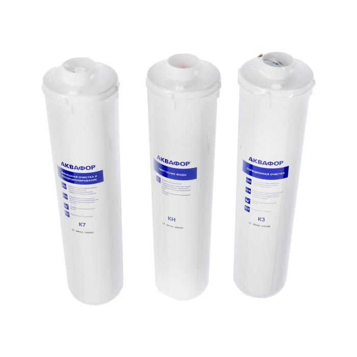 Водоочиститель "Аквафор" Кристалл Н, 26 x 9 x 35 см, 2 л/мин