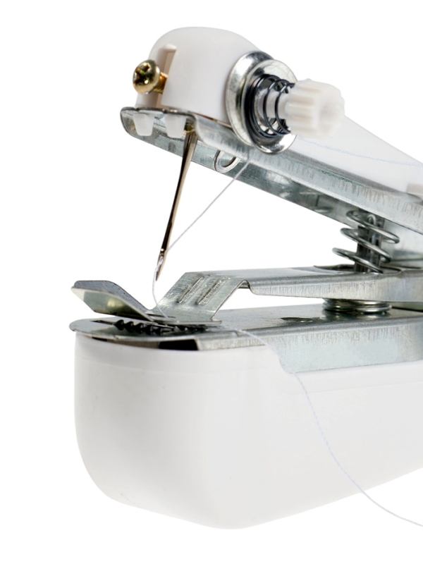 Швейная машинка LSH-09, механическая, портативная, белая