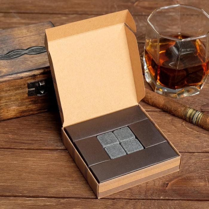 Камни для виски Gentlemen's club, 4 шт