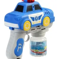 Генератор мыльных пузырей "Полицейская машина", световые эффекты, работает от батареек