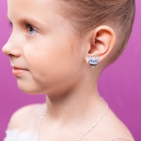 Клипсы «Милые детали для тебя» детские серьги Клипсы «Милые детали для тебя» детские серьги