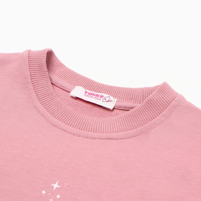 Платье для девочки, цвет тёмно-розовый, рост 110 см Платье для девочки, цвет тёмно-розовый, рост 110 см