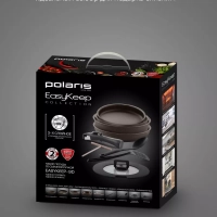 Набор сковород EasyKeep-9D из 9 предметов со съемной ручкой