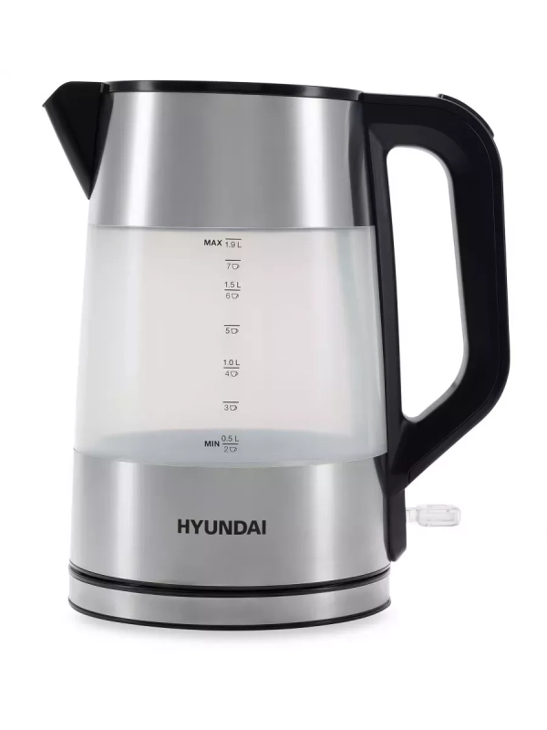 Чайник HYK-P4026 1.9л. 2200Вт черный (пластик)