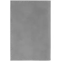 Обложка для паспорта Nubuk, светло-серая