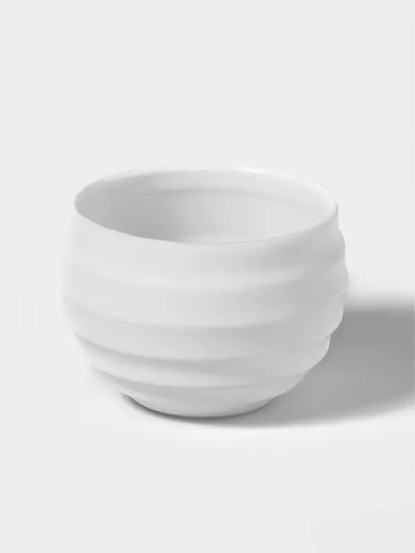 Кашпо для цветов Layer, пластик, 100 мл, 6.5.5&times;4.3 см, белое