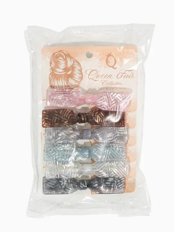 Заколка - автомат для волос &laquo;Вэнна&raquo; грация, 8.5 см, МИКС