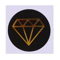 Бутылочка для кормления с наклейками &laquo;Золотой малыш&raquo; от 0 мес., 150 мл., цвет золотой, M&B