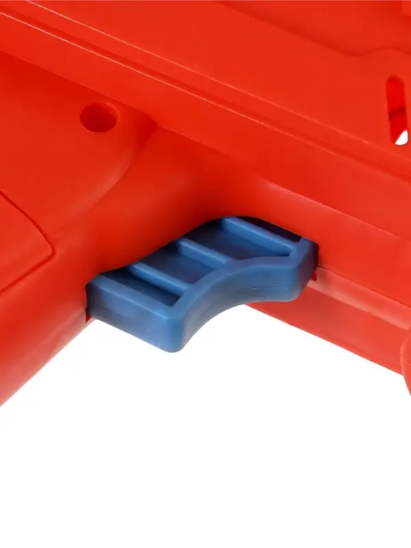 Генератор мыльных пузырей &laquo;Пистолет&raquo;, световые эффекты, работает от батареек, красный