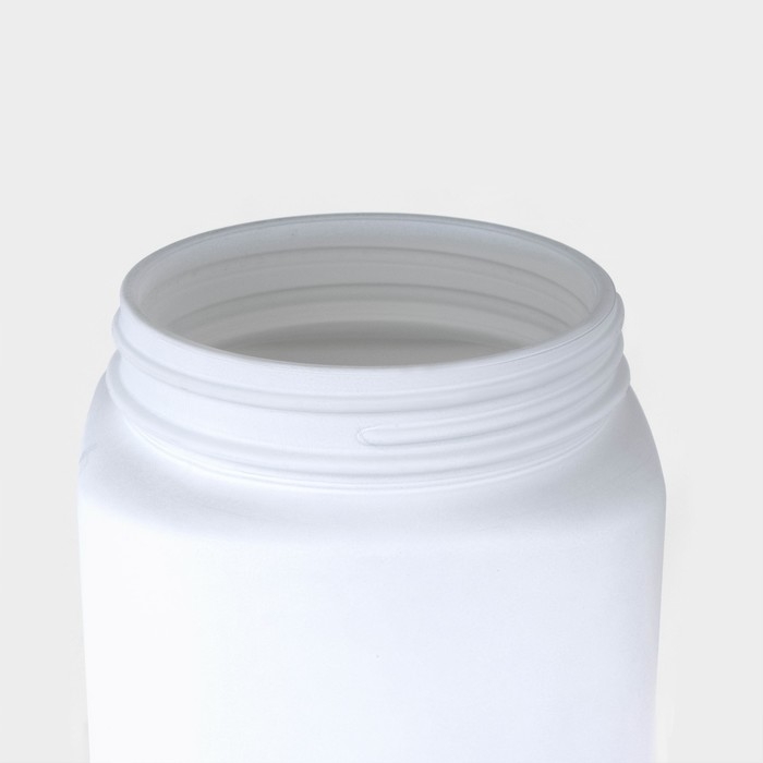 Банка стеклянная для сыпучих продуктов &laquo;Любовь на кухне&raquo;, 1 л, цвет белый