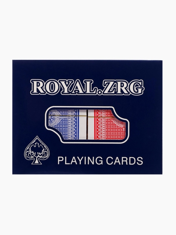 Карты игральные 54 шт Royal, карта 5.6 х 8.6 см, набор 2 колоды, 250 г