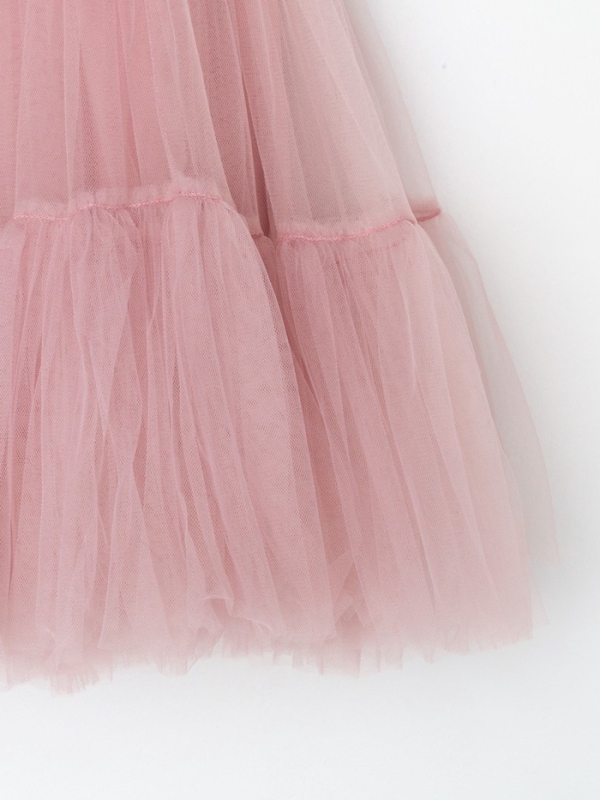 Платье детское с пышной юбкой KAFTAN, рост 98-104, розовый