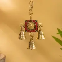 Сувенир подвеска "Солнце" латунь 16х8,5 см