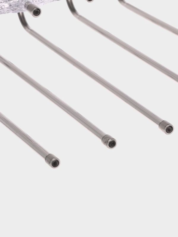 Вешалка для брюк многоуровневая, трансформер, 30,5х32х7,5, 5 уровней, прозрачная