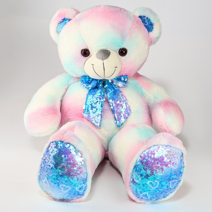 Мягкая игрушка &laquo;Медведь&raquo;, с паетками, 80 см