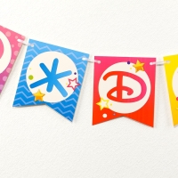 Гирлянда бумажная на ленте &laquo;С днем рождения&raquo;, шары