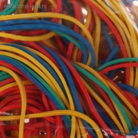 Банковская резинка 100 г, Attomex, диаметр 60 мм, МИКС