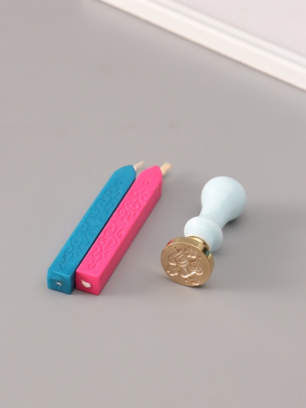 Сургучный набор "Пони" печать, ручка, сургуч 12,5х10х3,6 см