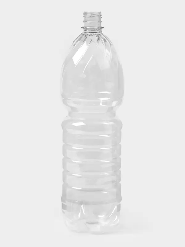 Бутылка ПЭТ 1,5 л, пивная, горло 0,28 см, цвет прозрачный